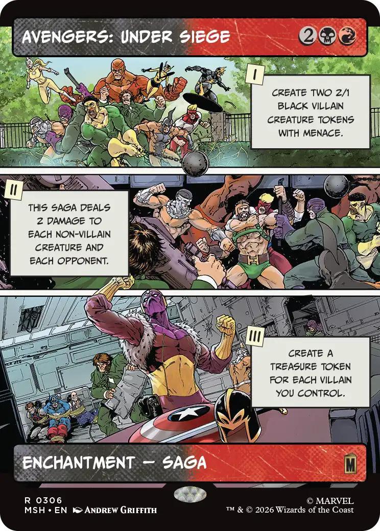 Avengers: Under Siege [306] [Panel Panel Showcase] [Marvel Super Heroes] [Non-Foil]