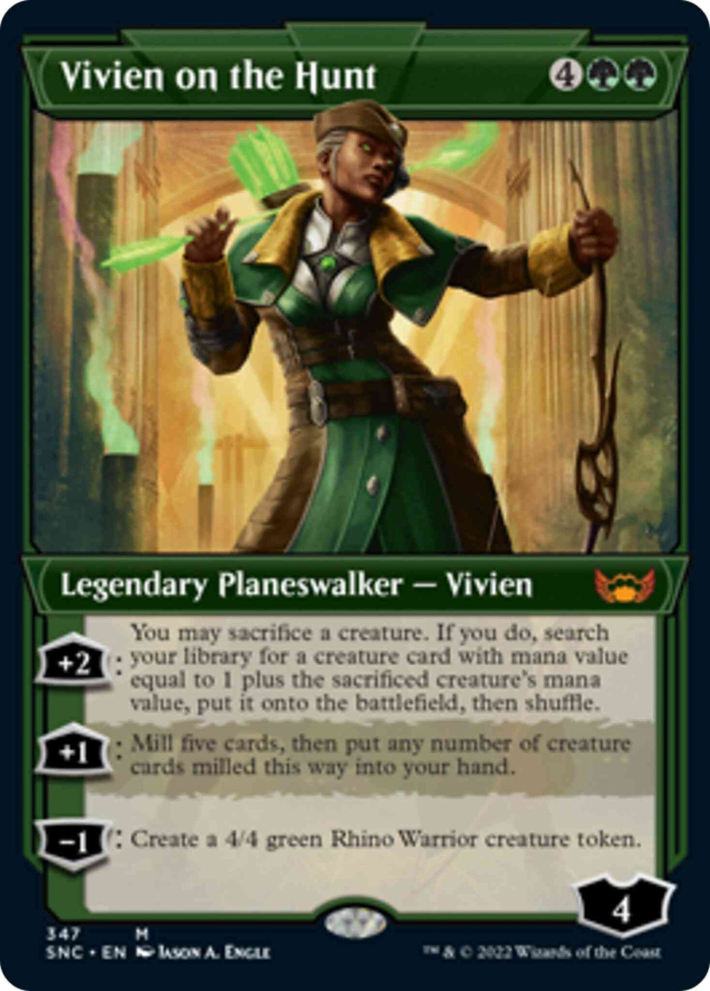Vivien on the Hunt [347] [Art Deco Showcase] [Streets of New Capenna] [Non-Foil]