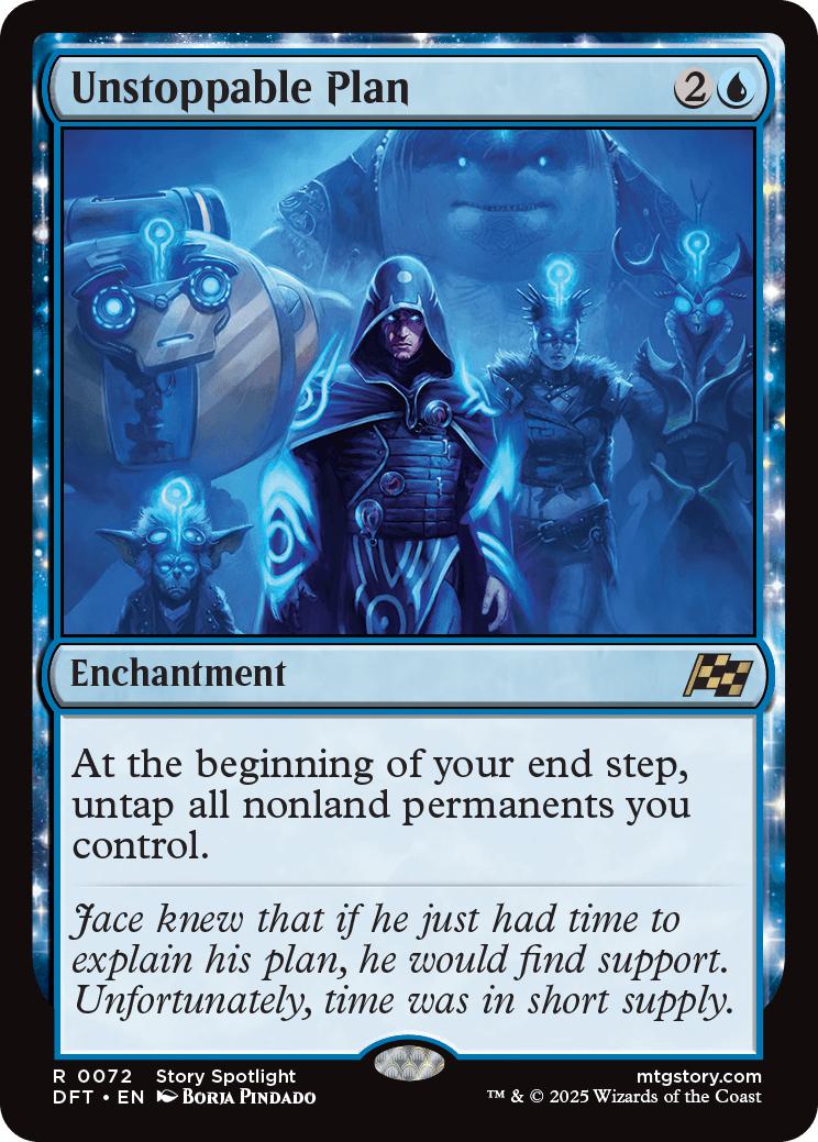 Unstoppable Plan [72] [Aetherdrift] [Non-Foil]
