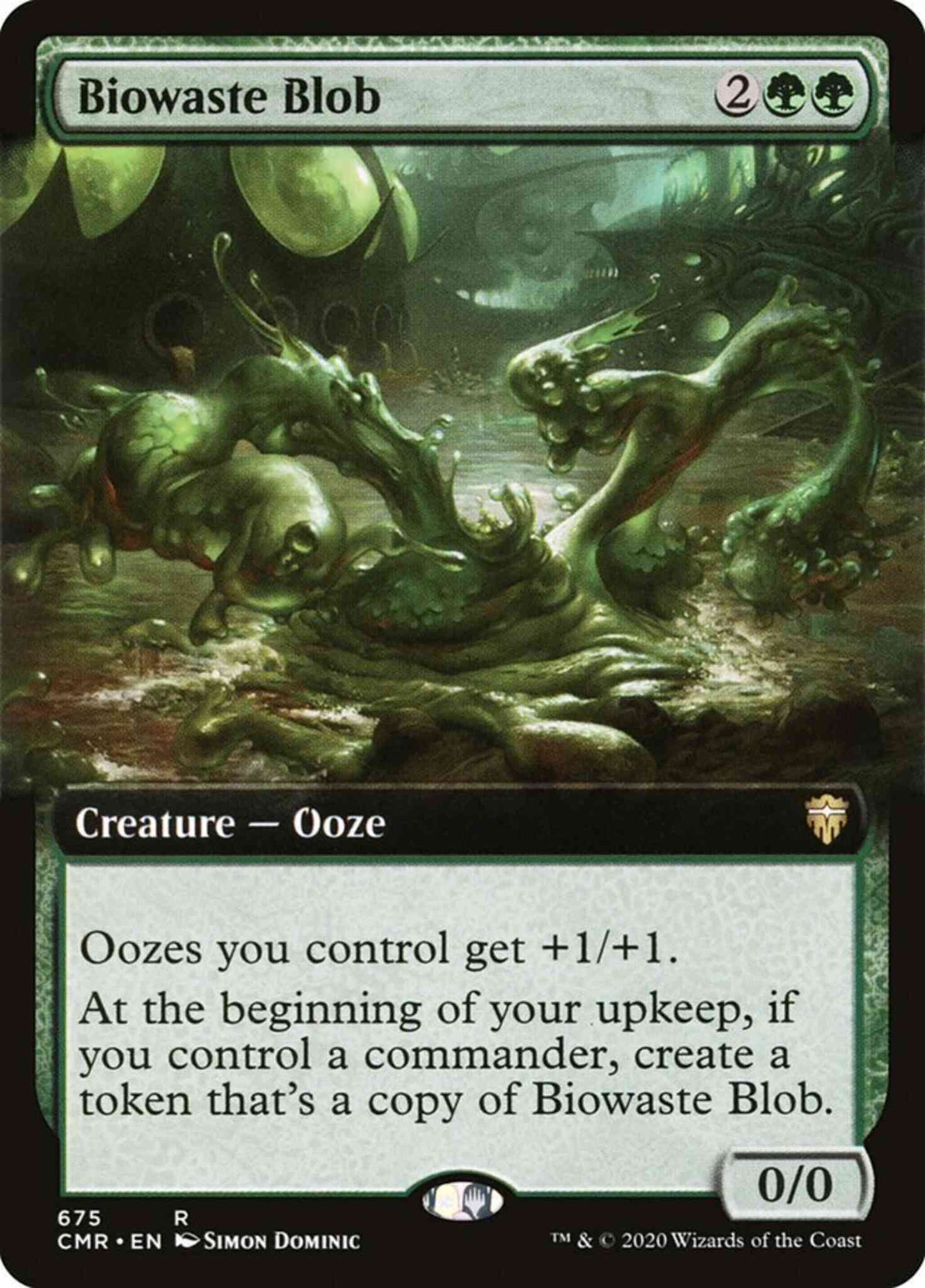 Biowaste Blob [675] [Extended Art] [Commander Legends] [Non-Foil]