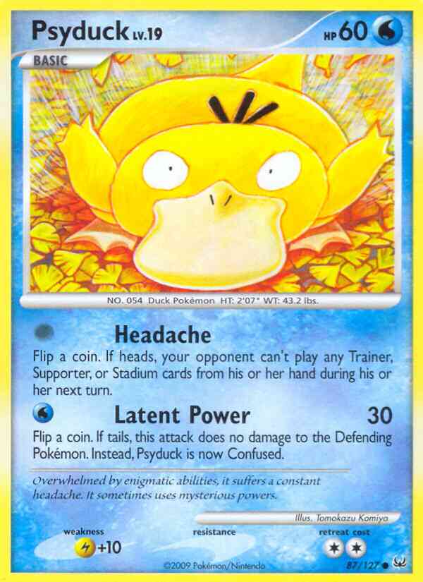 Psyduck - 87/127 - Common [pl1-87] [Non-Holo]