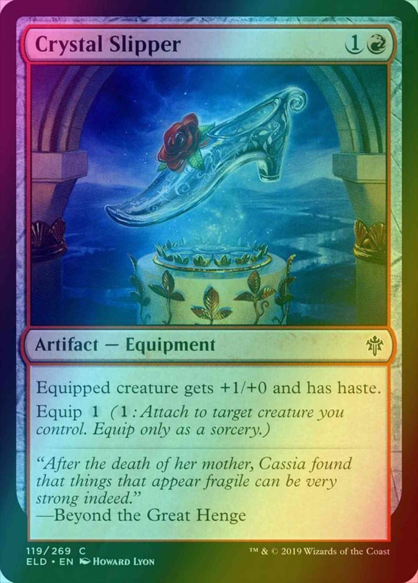Crystal Slipper [119] [Throne of Eldraine] [Foil]