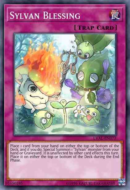 Sylvan Blessing - LVAL-EN073 - Common - Unlimited