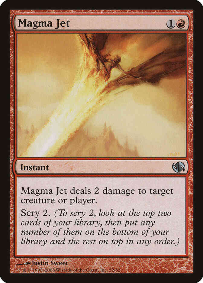 Magma Jet [52] [Duel Decks Jace vs Chandra] [Non-Foil]