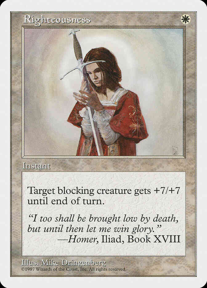 Righteousness [56] [Fifth Edition] [Non-Foil]