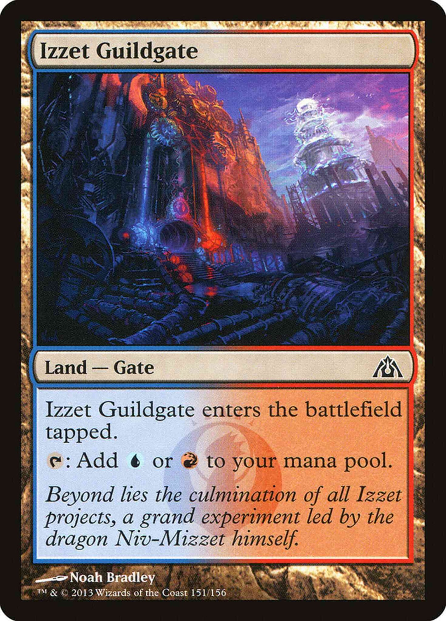 Izzet Guildgate [151] [Dragon's Maze] [Non-Foil]