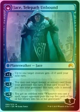 Jace, Vryn's Prodigy // Jace, Telepath Unbound [60] [Magic Origins] [Foil]