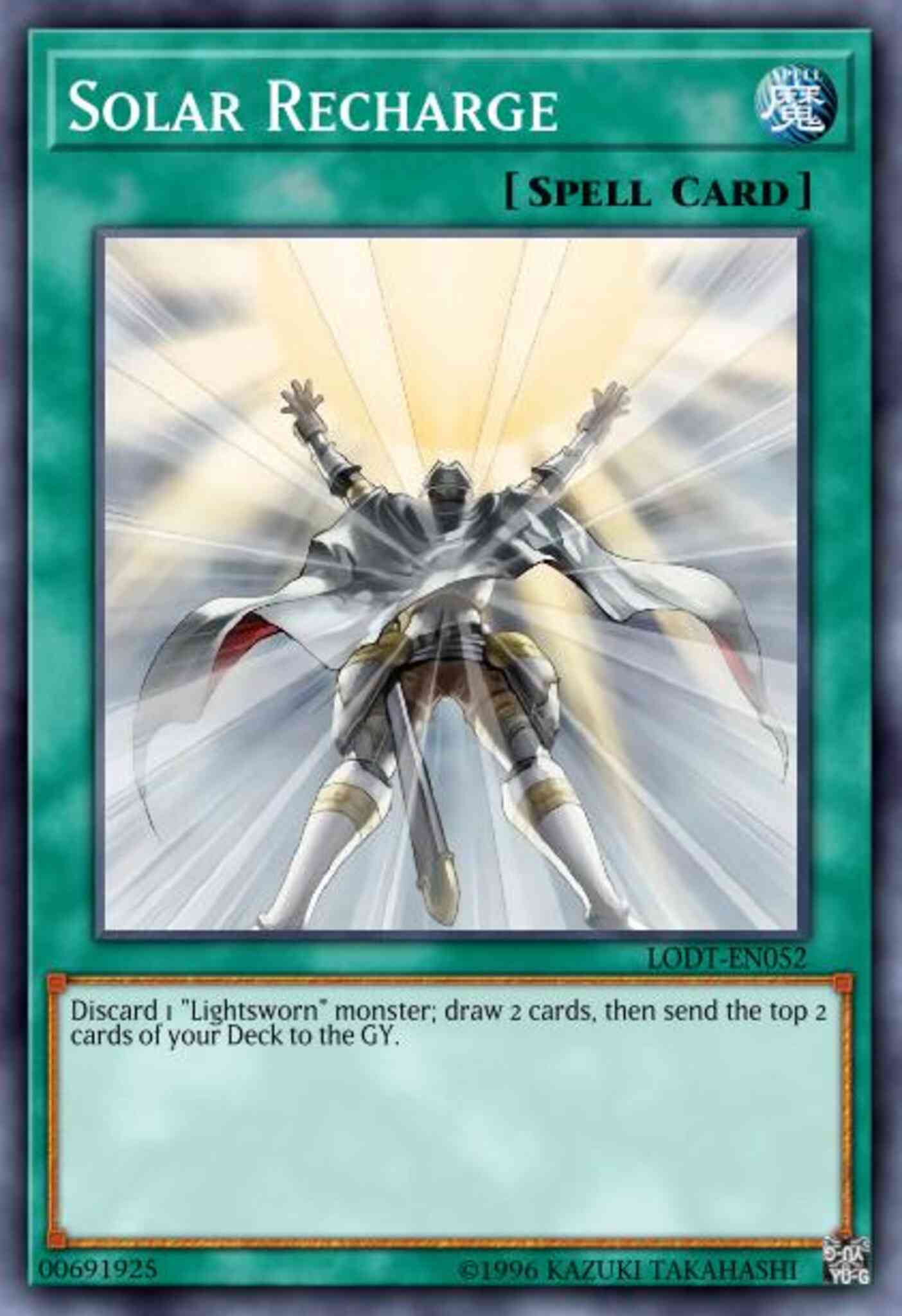 Solar Recharge - LODT-EN052 - Ultimate Rare - Unlimited
