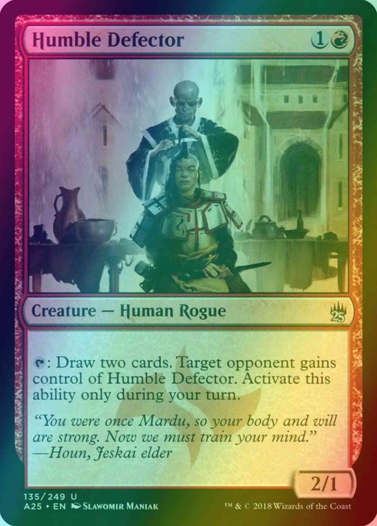 Humble Defector [135] [Masters 25] [Foil]
