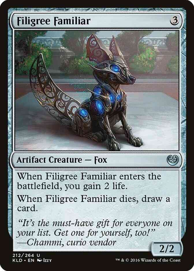 Filigree Familiar [212] [Kaladesh] [Non-Foil]