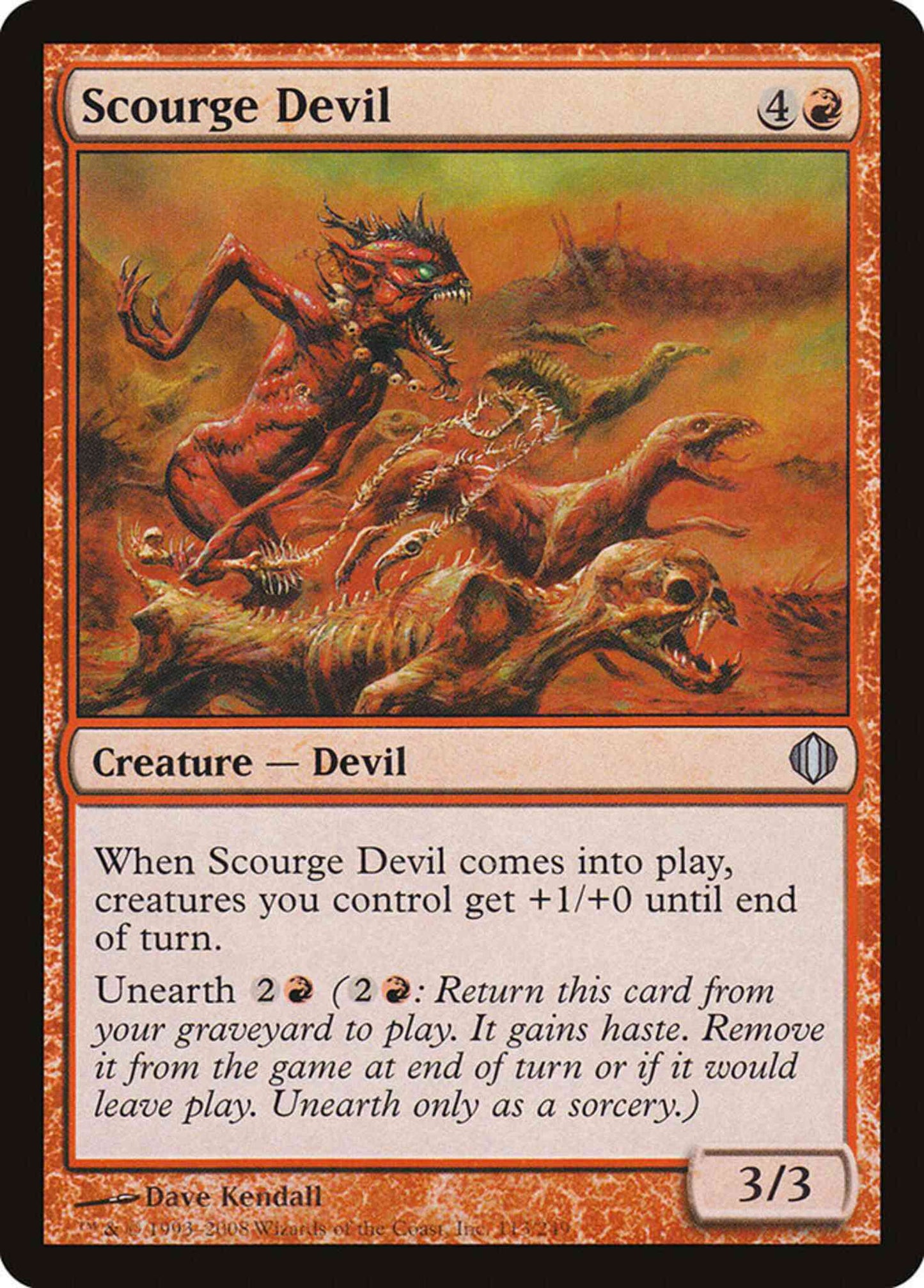 Scourge Devil [113] [Shards Of Alara] [Non-Foil]