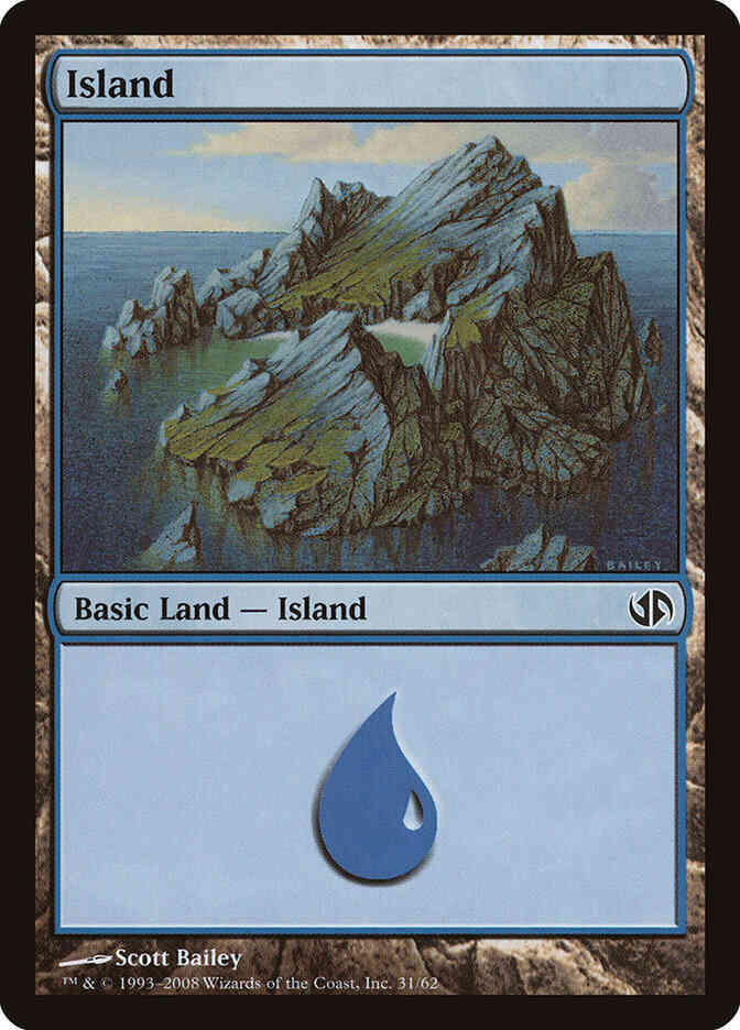 Island [31] [Duel Decks Jace vs Chandra] [Non-Foil]