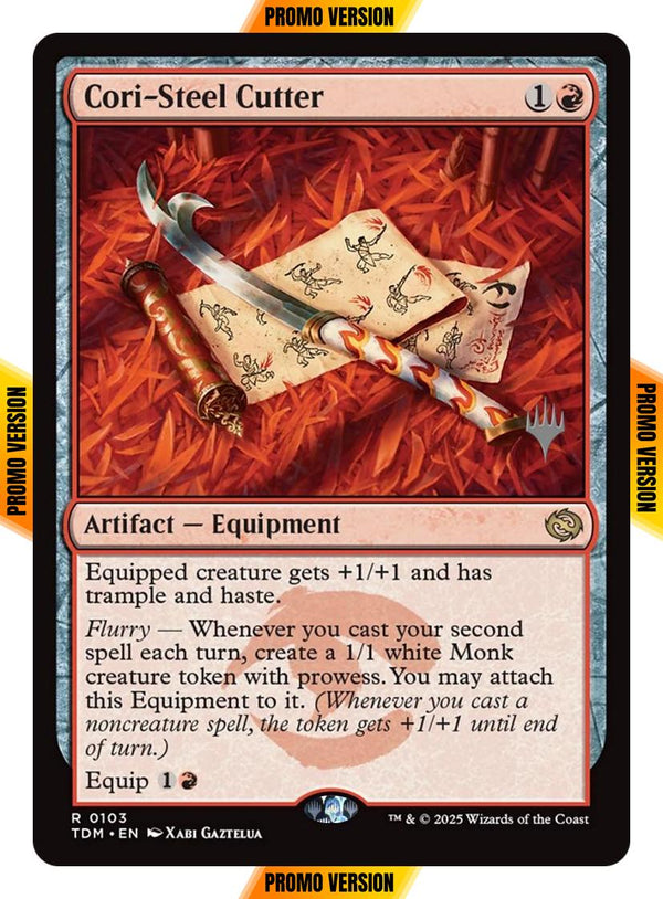 Cori-Steel Cutter [103p] [Promo Pack] [Tarkir: Dragonstorm: Promos] [Non-Foil]