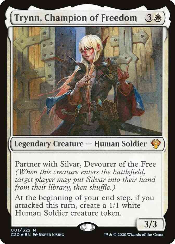Trynn, Champion of Freedom [1] [Collector Pack Exclusive] [Commander 2020] [Non-Foil]