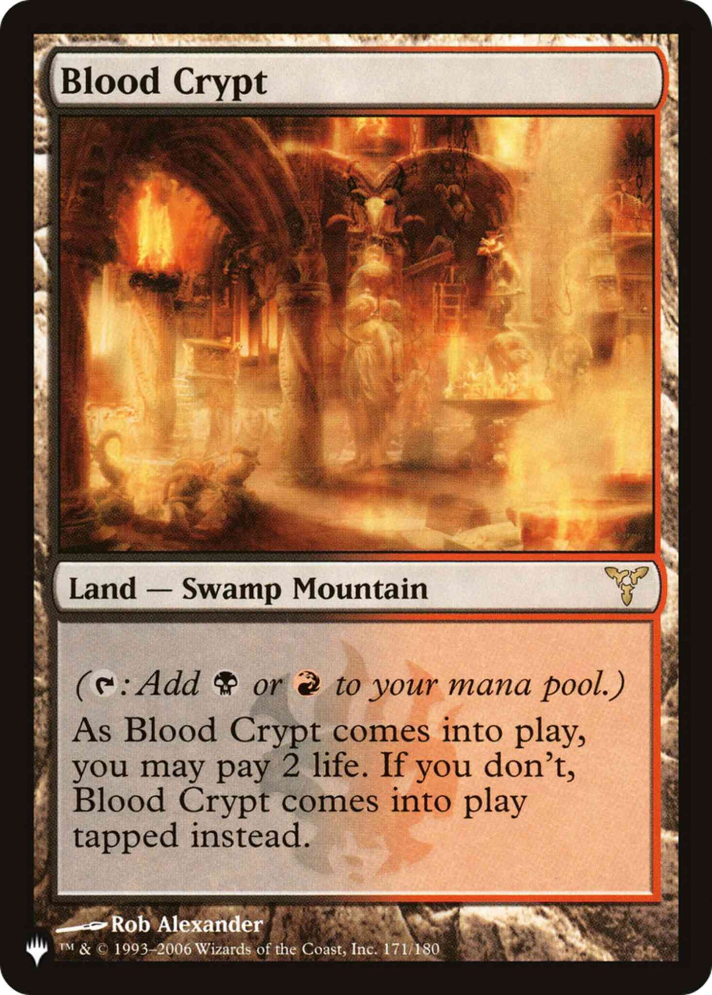 Blood Crypt [DIS-171] [The List] [Non-Foil]