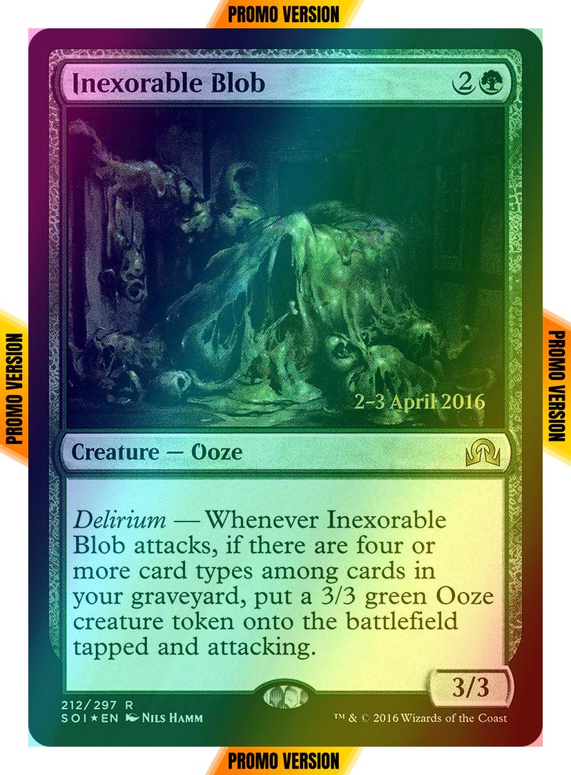 Inexorable Blob [212s] [Shadows over Innistrad Promos] [Foil]