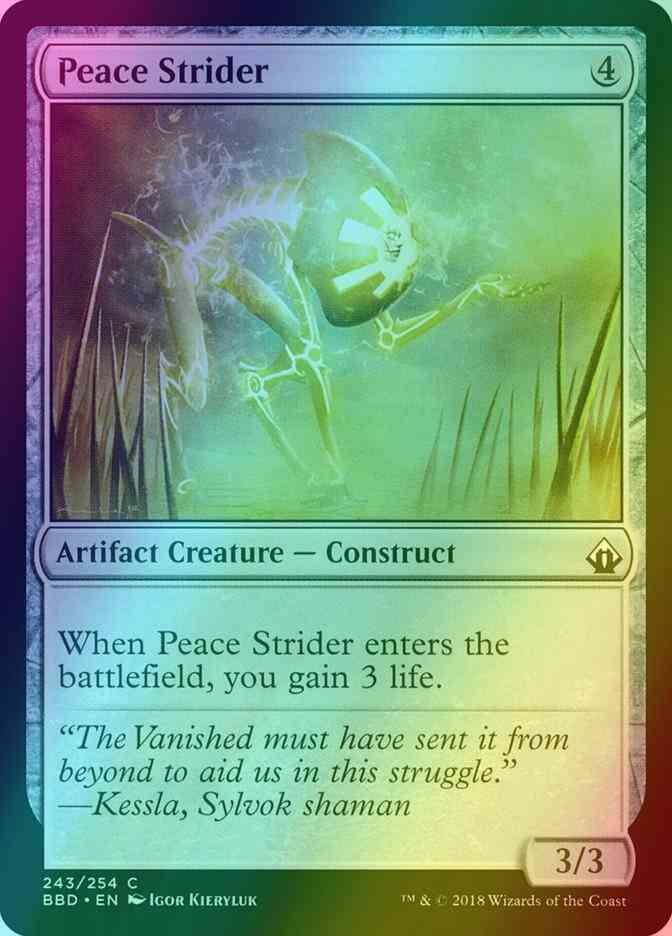 Peace Strider [243] [Battlebond] [Foil]