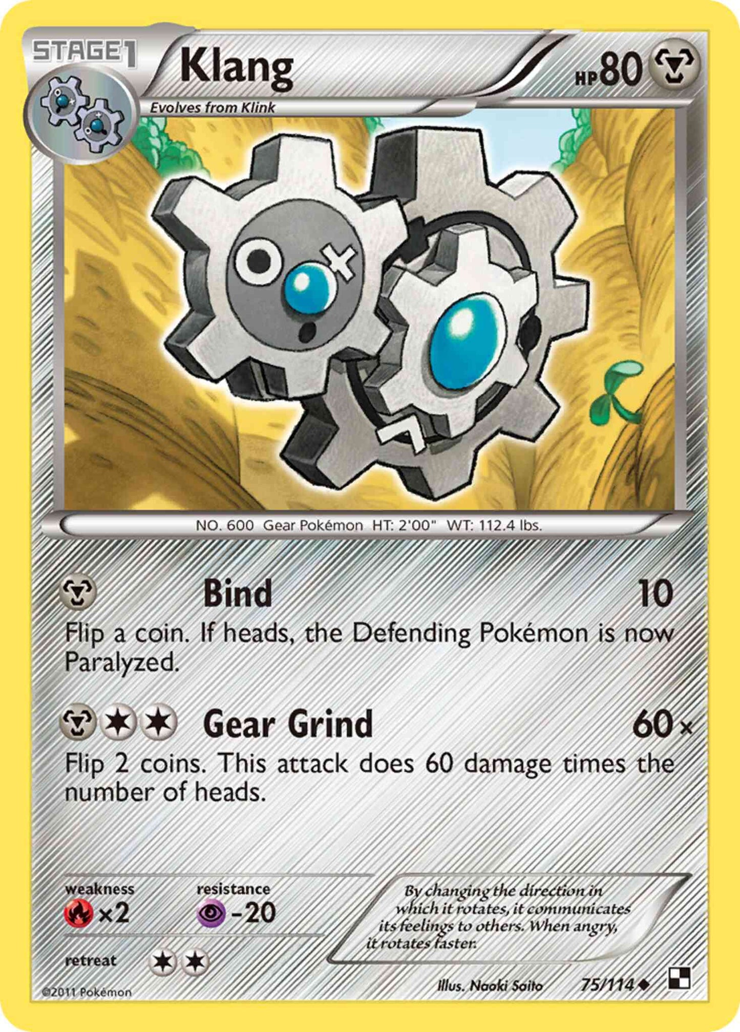 Klang - 75/114 - Uncommon [bw1-75] [Non-Holo]
