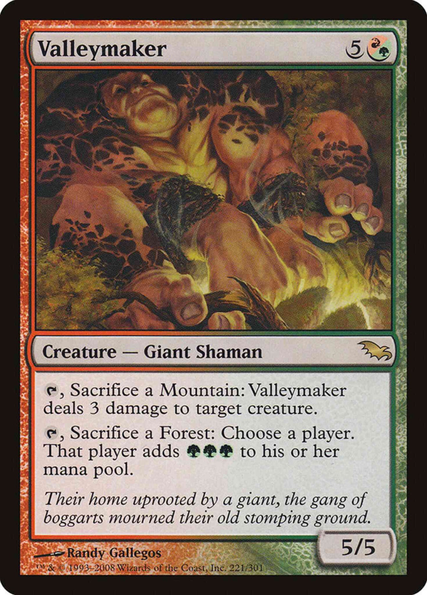 Valleymaker [221] [Shadowmoor] [Non-Foil]
