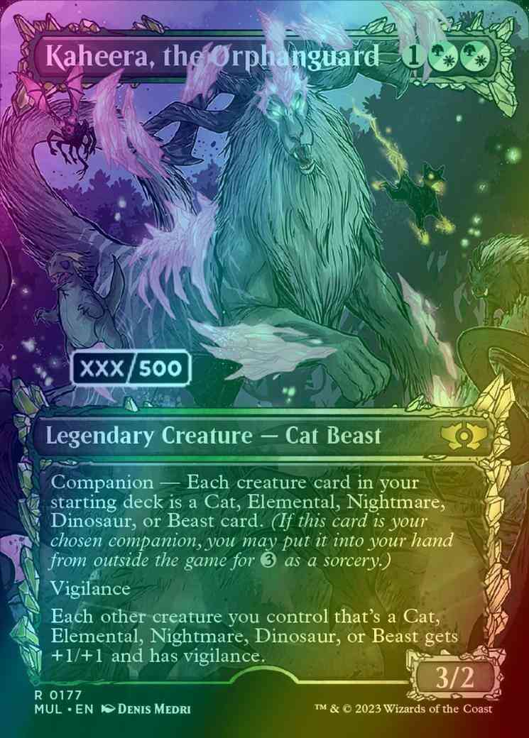 Kaheera, the Orphanguard - Serial Numbered [177z] [Planar Showcase] [Multiverse Legends] [Foil]