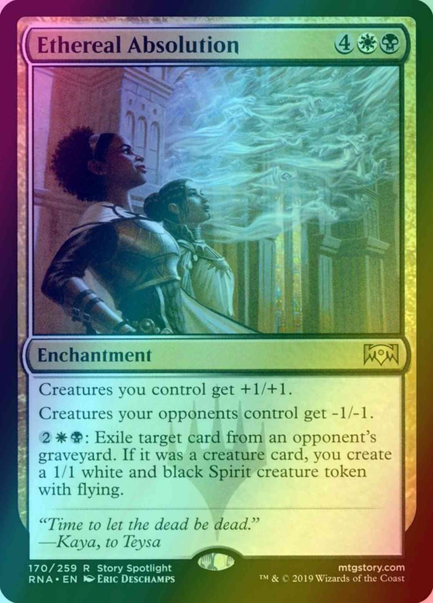 Ethereal Absolution [170] [Ravnica Allegiance] [Foil]