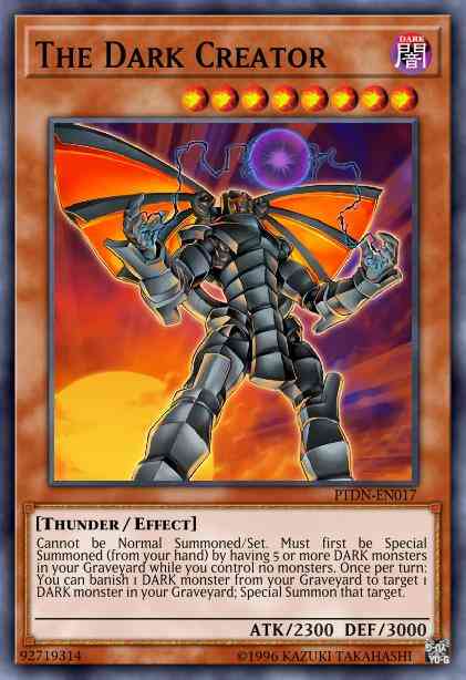The Dark Creator - PTDN-EN017 - Secret Rare - Unlimited