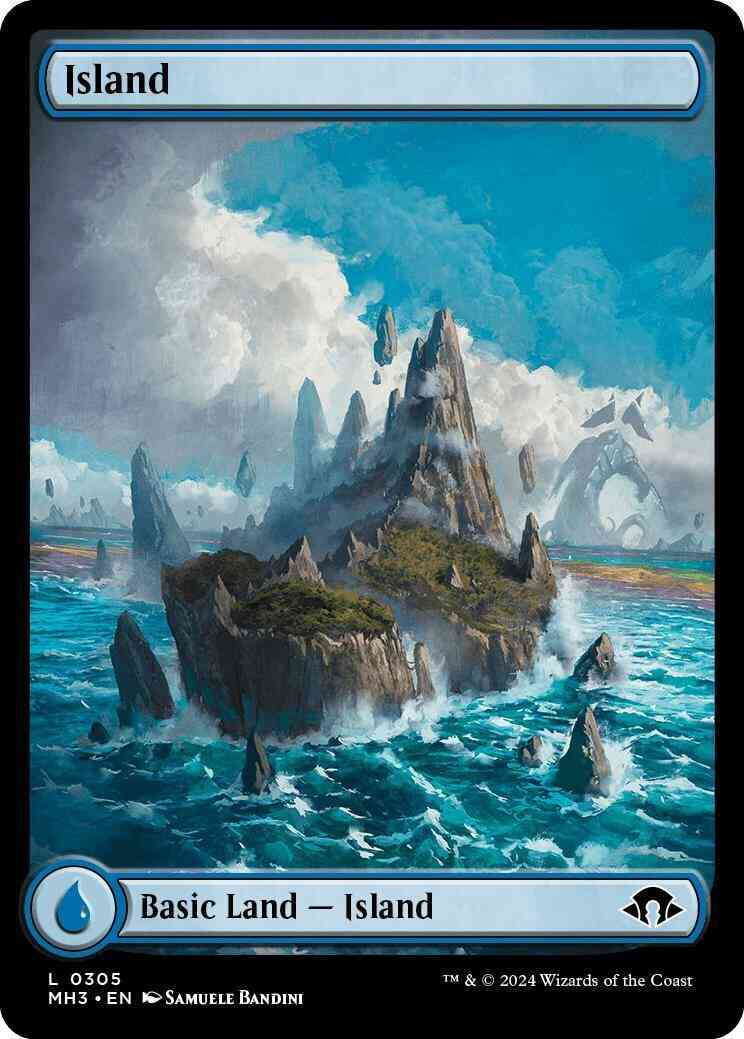 Island [305] [Full Art] [Modern Horizons 3] [Non-Foil]