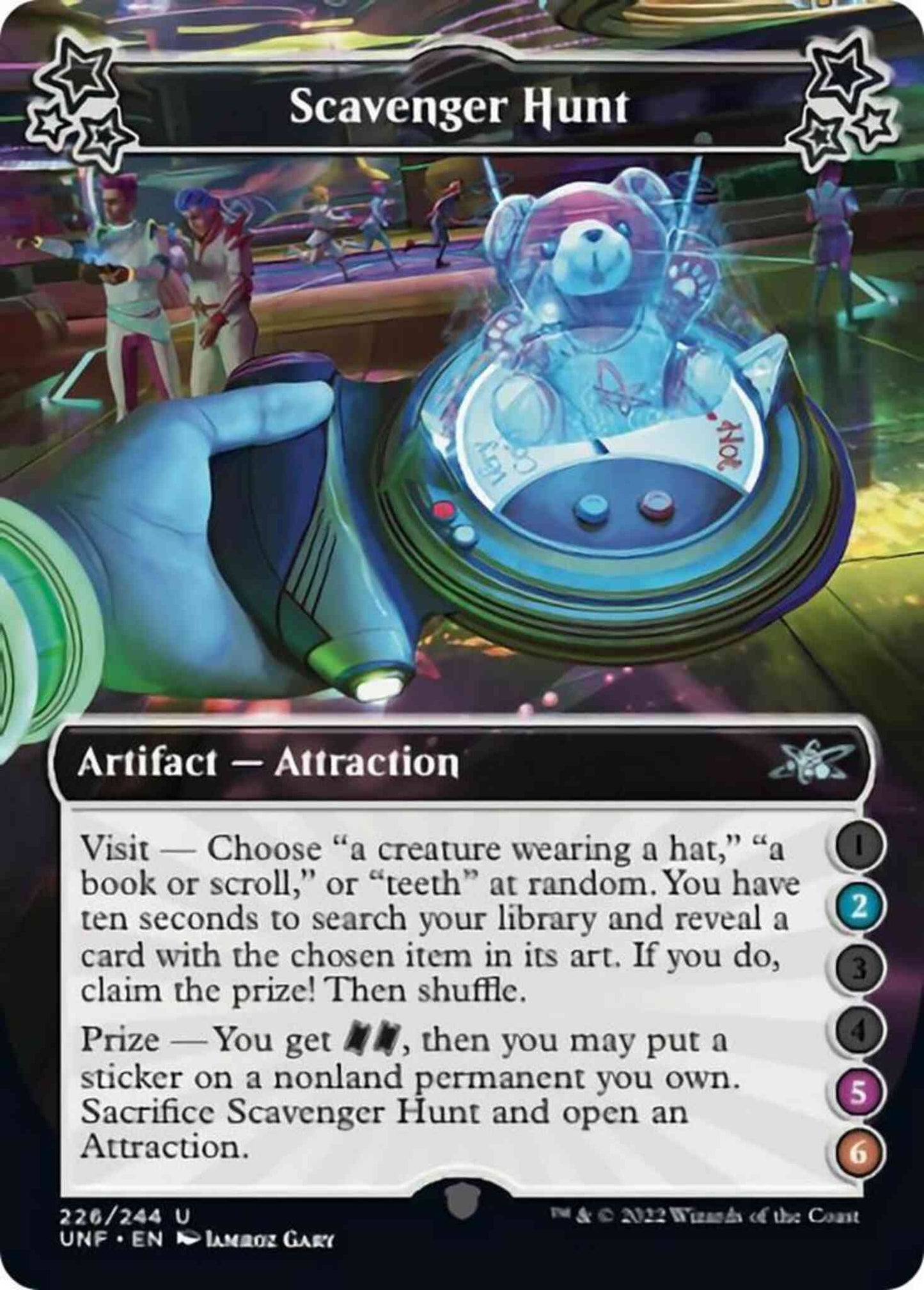 Scavenger Hunt (2/5/6) [226c] [Borderless] [Unfinity] [Non-Foil]