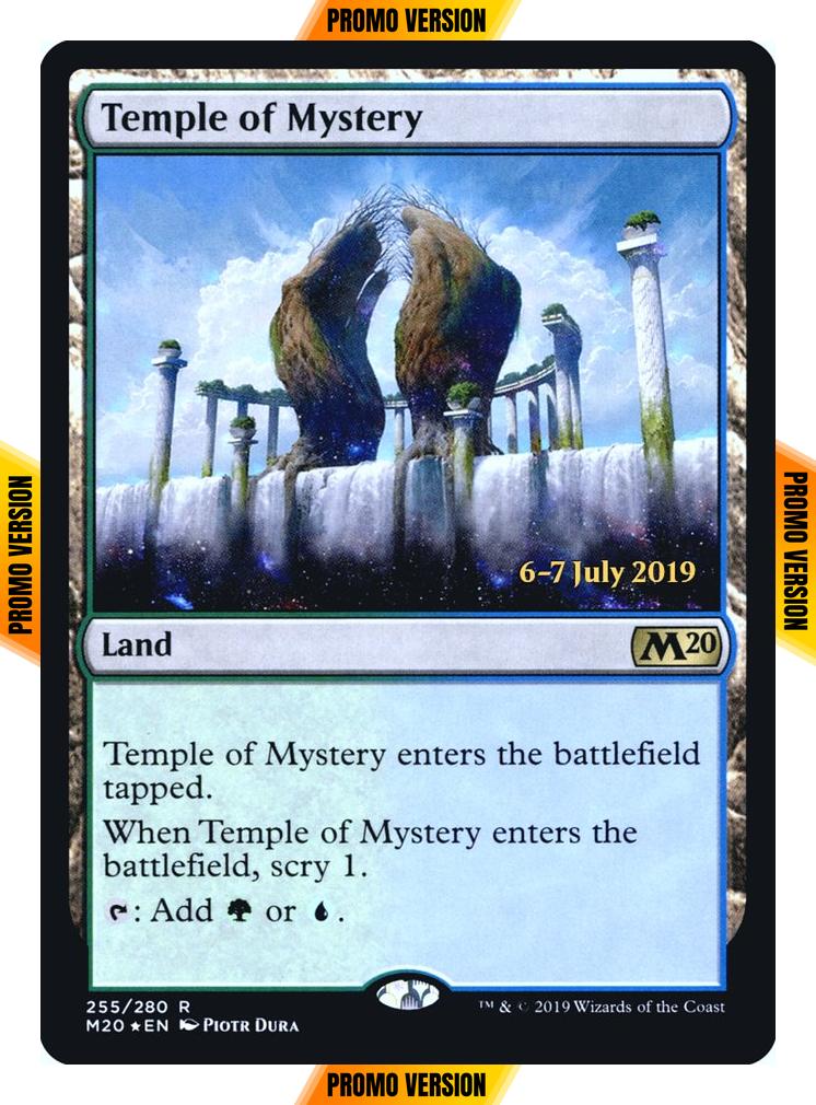 Temple of Mystery [255s] [Core Set 2020 Promos] [Foil]
