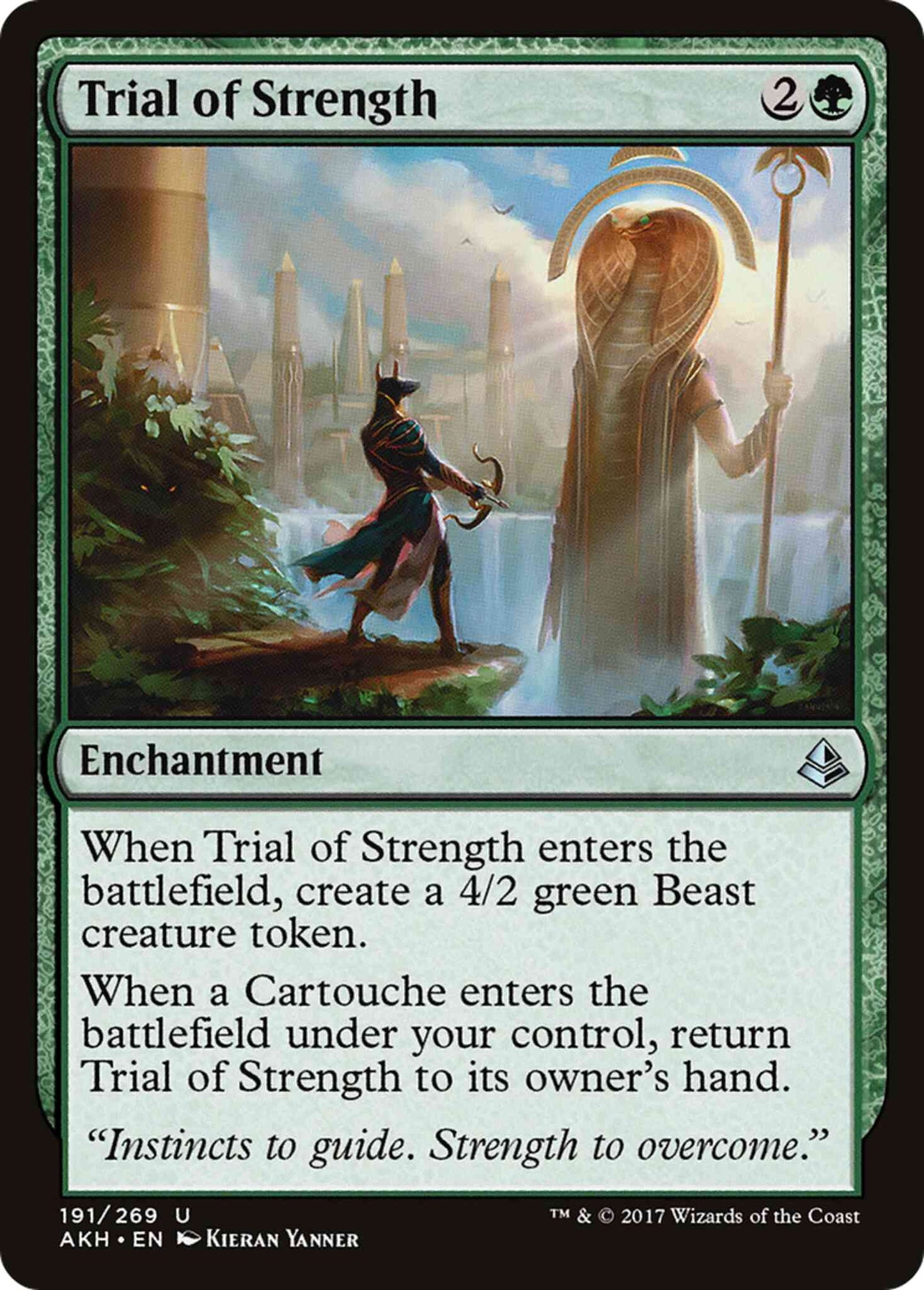 Trial of Strength [191] [Amonkhet] [Non-Foil]