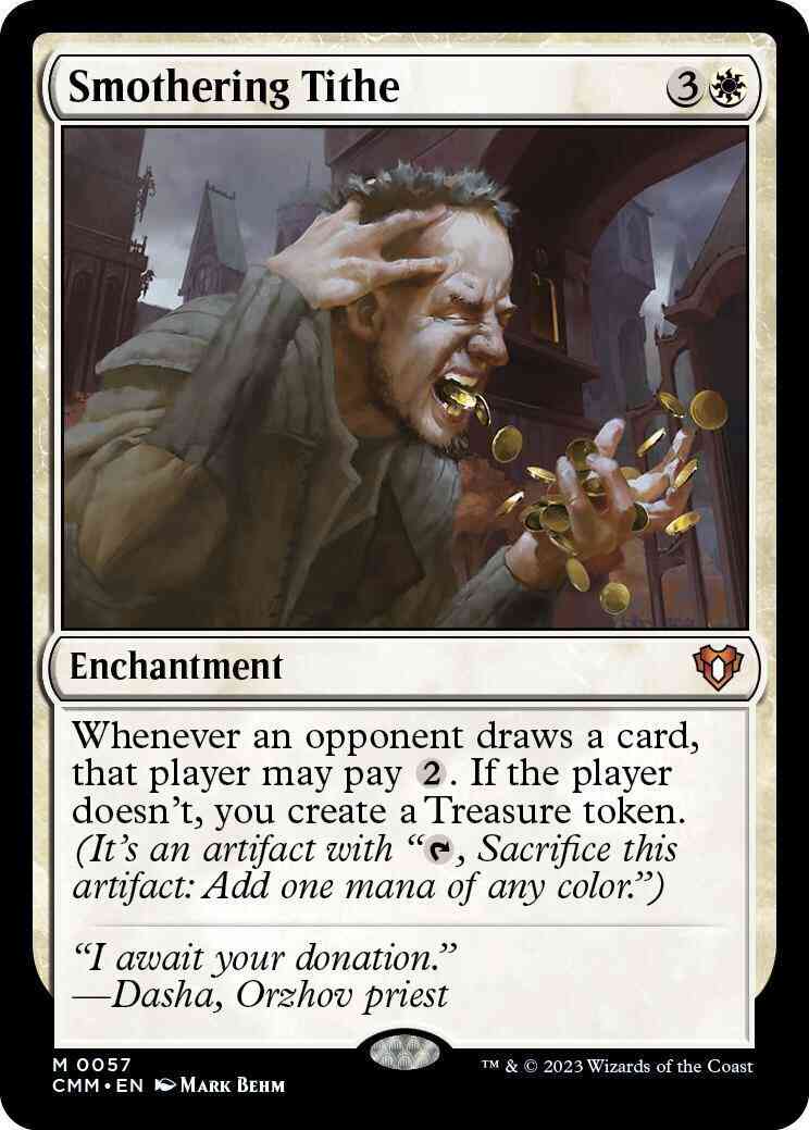 Smothering Tithe [57] [Commander Masters] [Non-Foil]