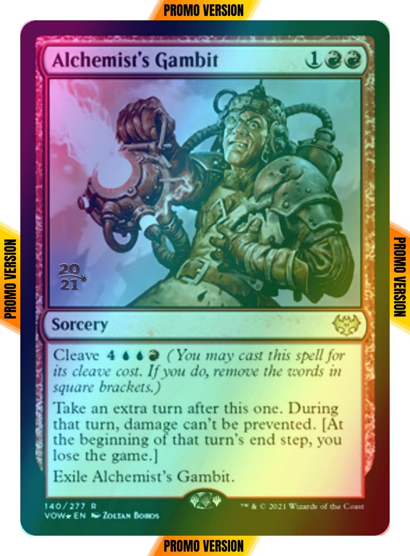 Alchemist's Gambit [Prerelease] [140s] [Innistrad: Crimson Vow: Promos] [Foil]