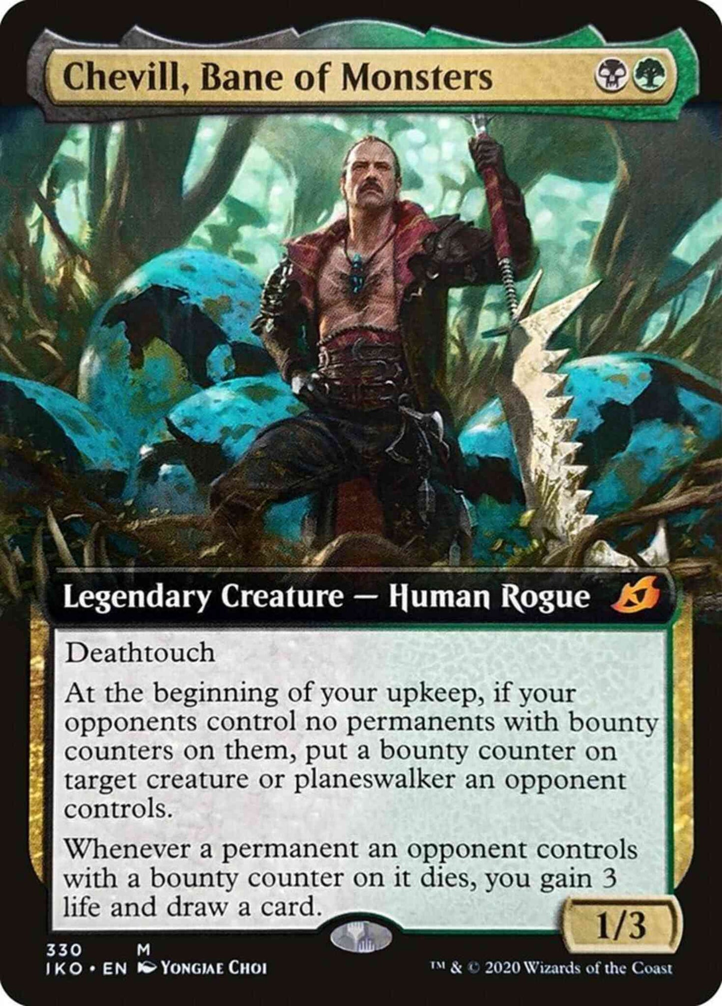 Chevill, Bane of Monsters [330] [Extended Art] [Ikoria: Lair of Behemoths] [Non-Foil]