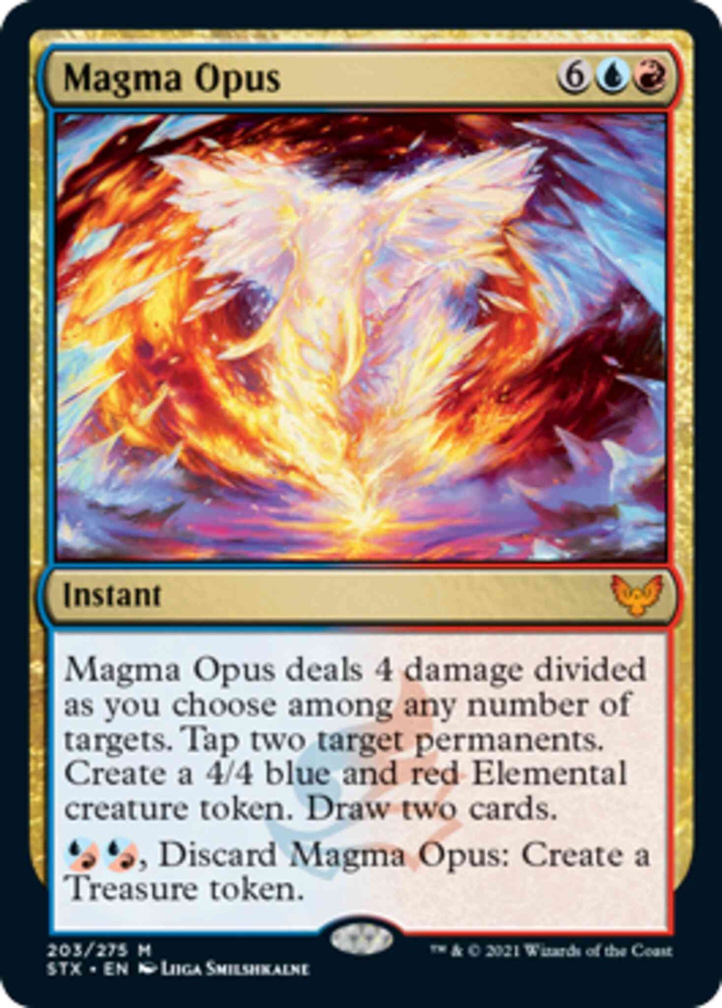 Magma Opus [203] [Strixhaven: School of Mages] [Non-Foil]