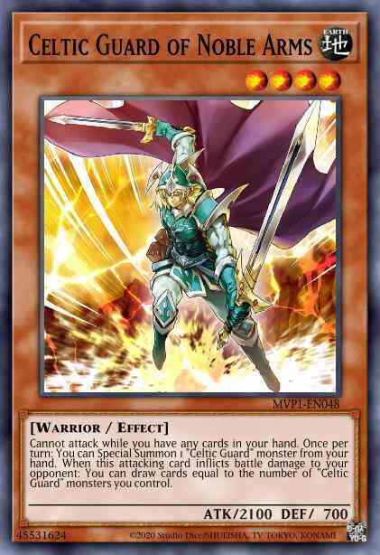 Celtic Guard of Noble Arms - MVP1-EN048 - Ultra Rare - 1st Edition