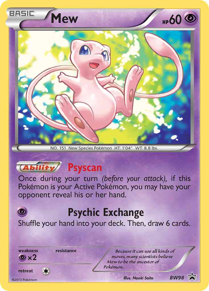 Mew - BW98 - Promo [bwp-BW98] [Holo]