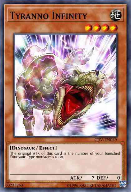 Tyranno Infinity - DR04-EN029 - Rare - Unlimited