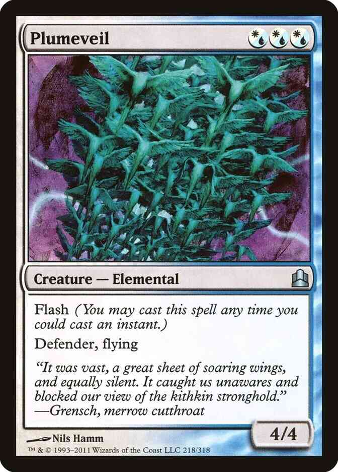 Plumeveil [218] [Commander 2011] [Non-Foil]