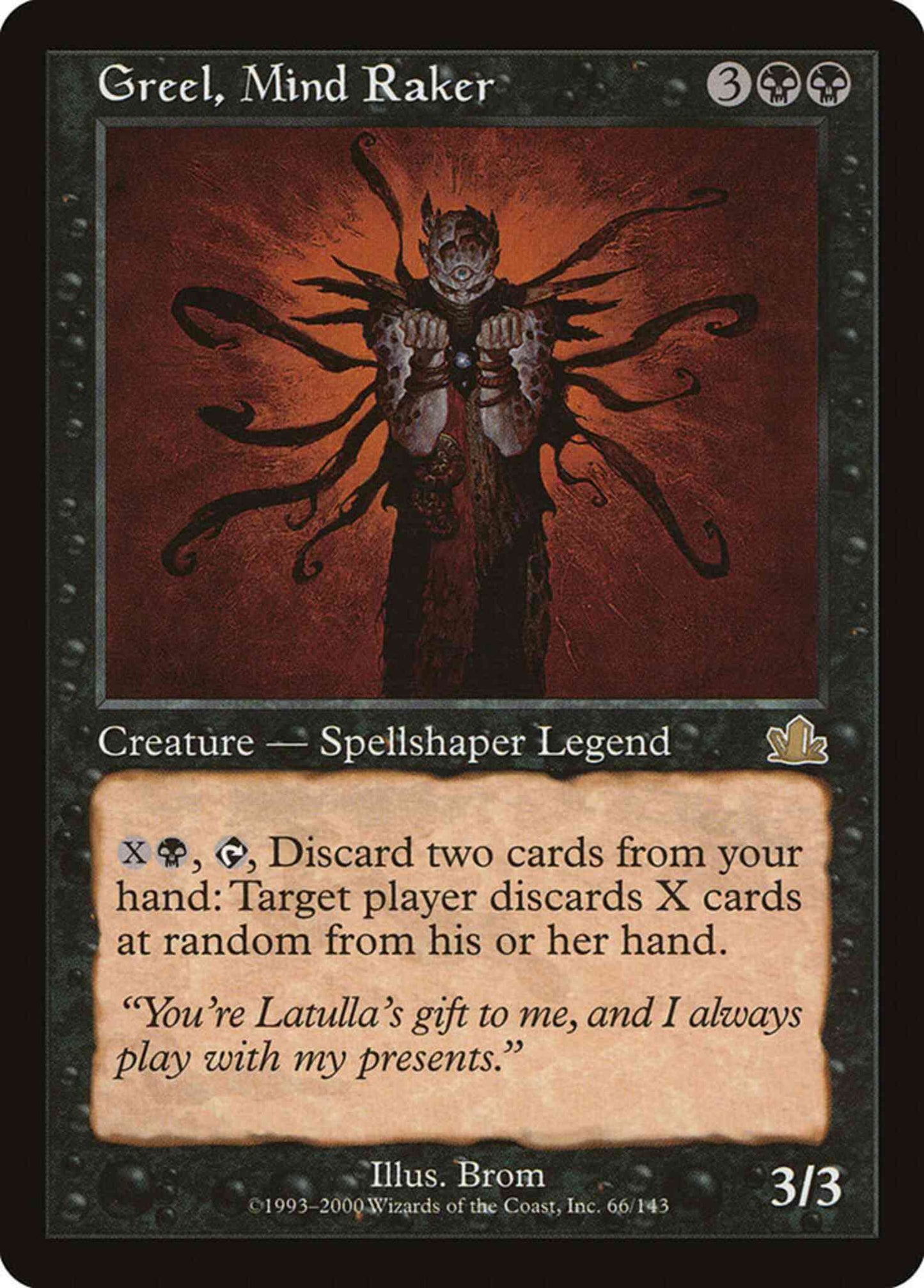 Greel, Mind Raker [66] [Prophecy] [Non-Foil]