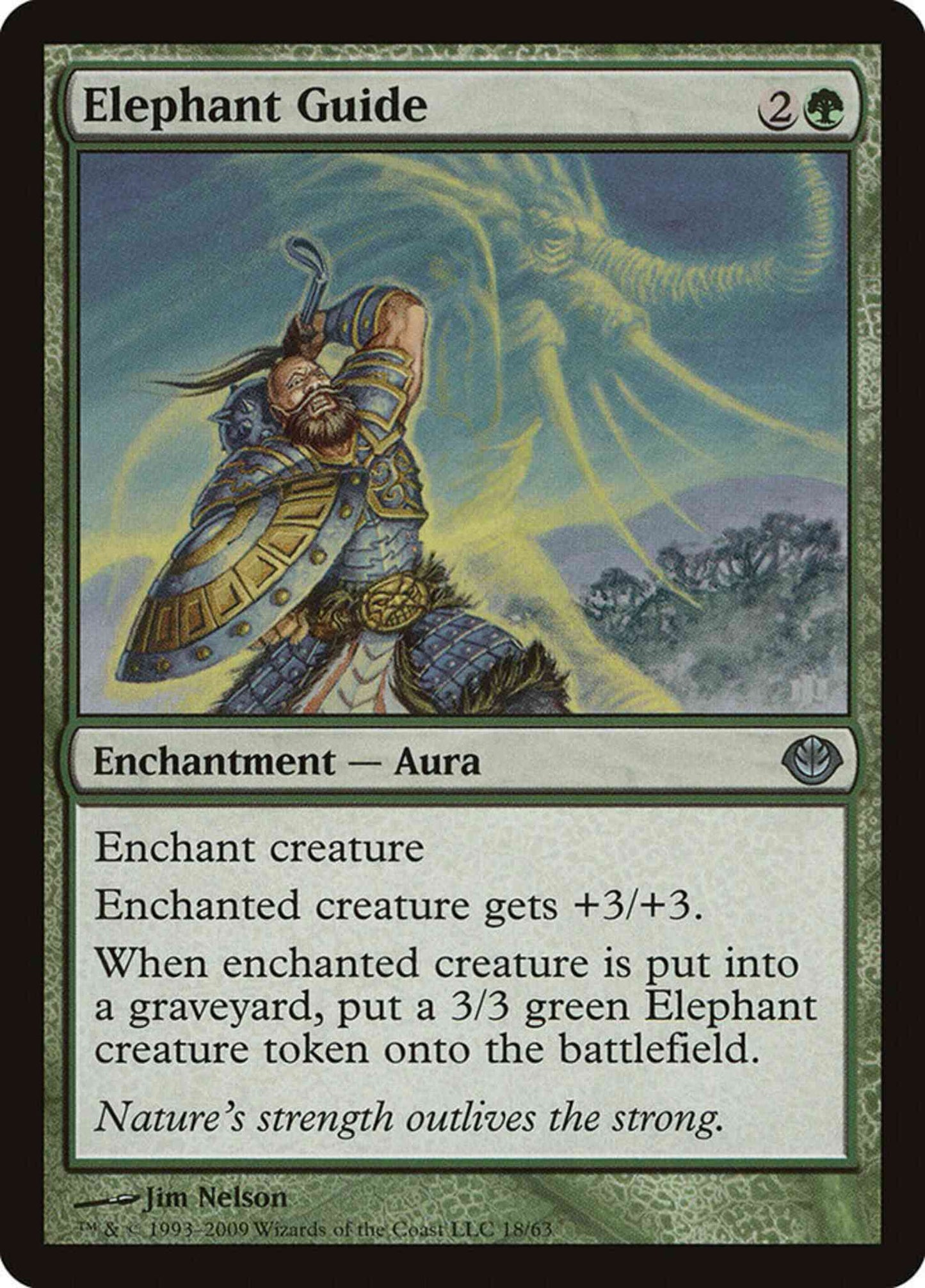 Elephant Guide [18] [Duel Decks: Garruk vs. Liliana] [Non-Foil]