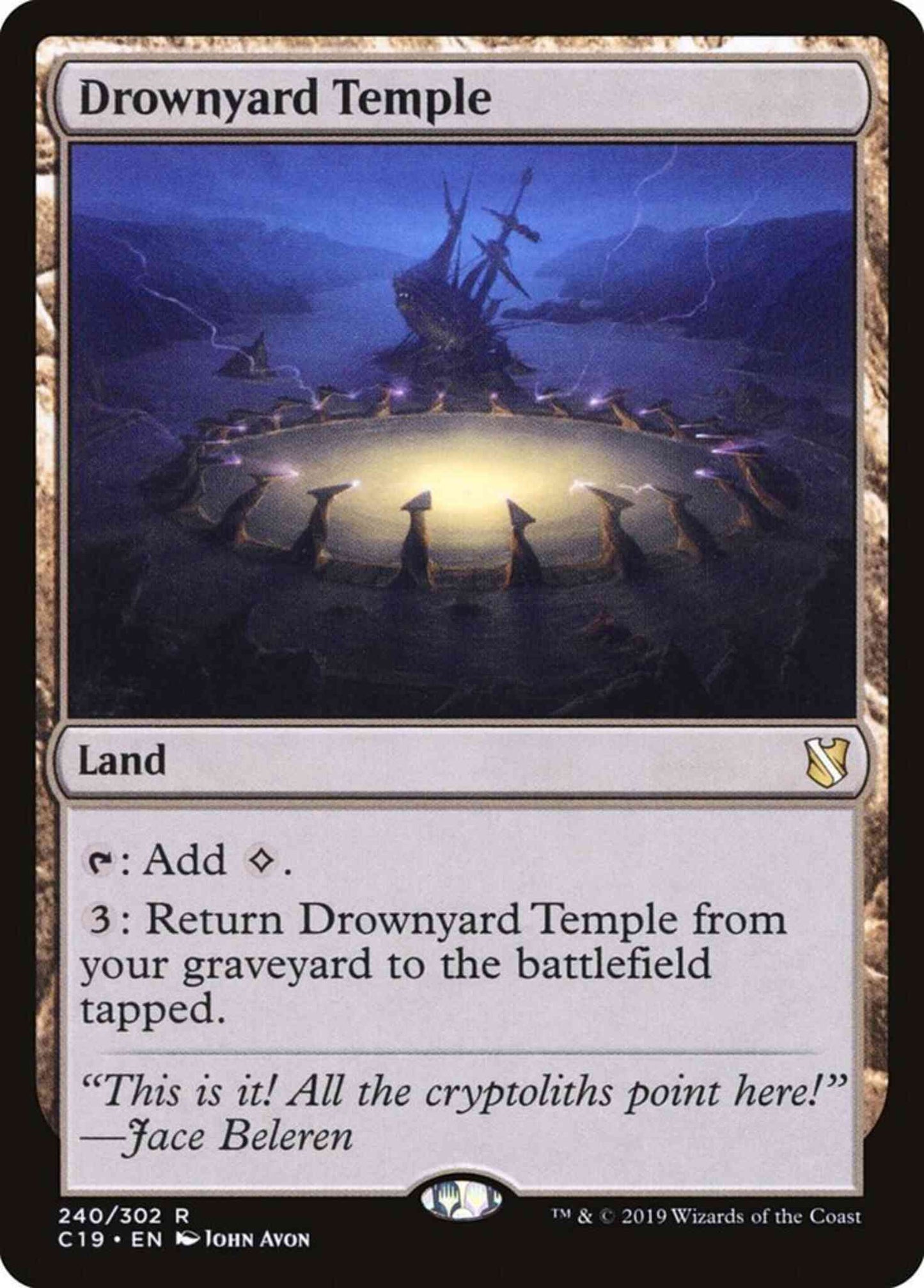 Drownyard Temple [240] [Commander 2019] [Non-Foil]