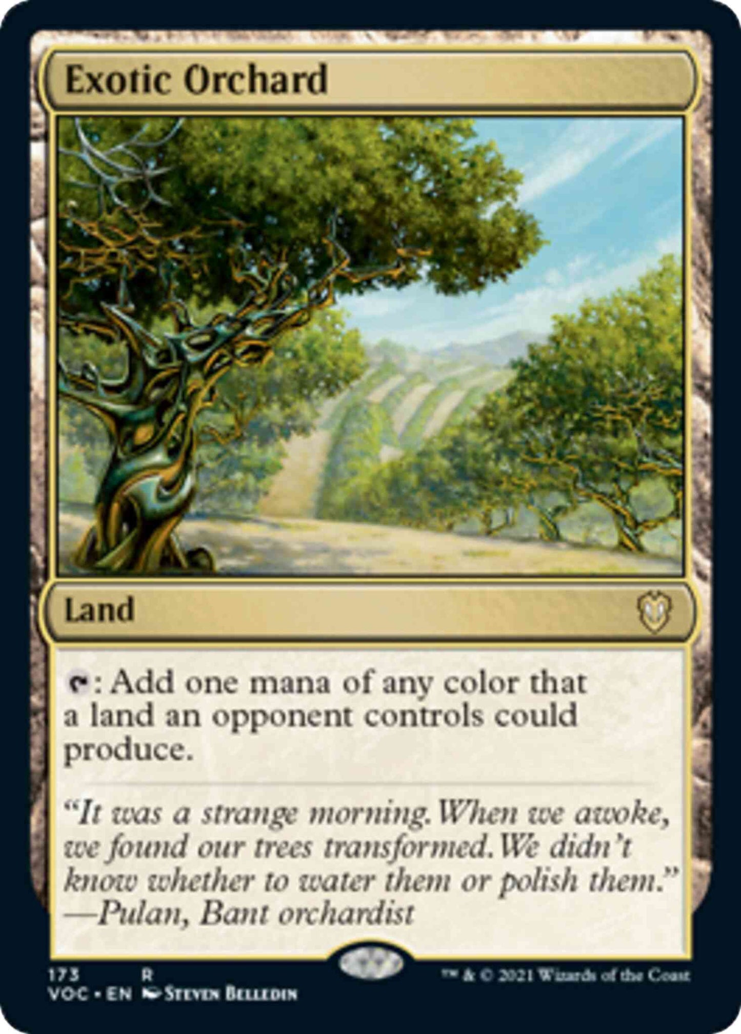 Exotic Orchard [173] [Innistrad: Crimson Vow: Commander] [Non-Foil]