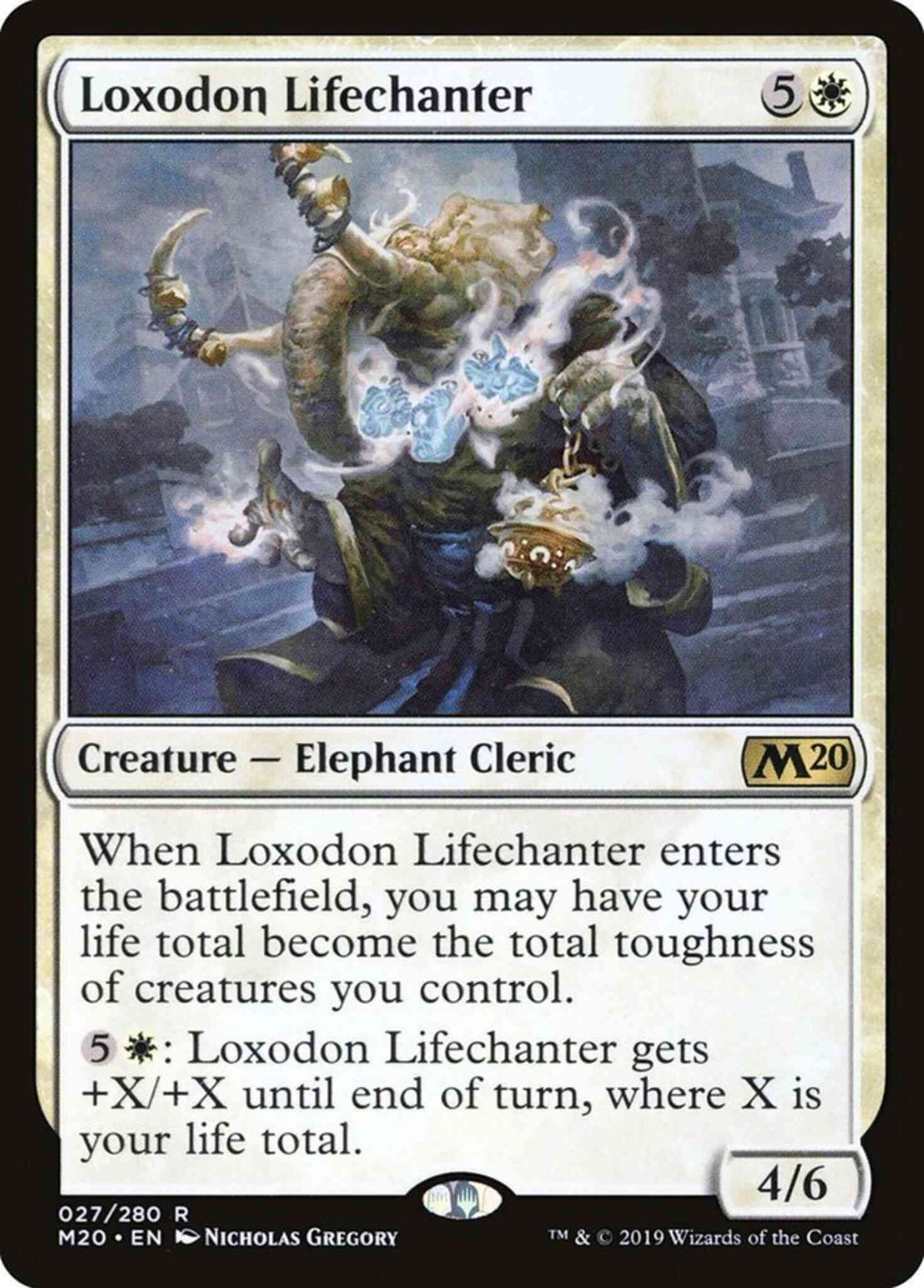 Loxodon Lifechanter [27] [Core Set 2020] [Non-Foil]
