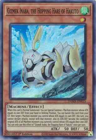 Gizmek Inaba, the Hopping Hare of Hakuto - DAMA-EN015 - Super Rare - 1st Edition