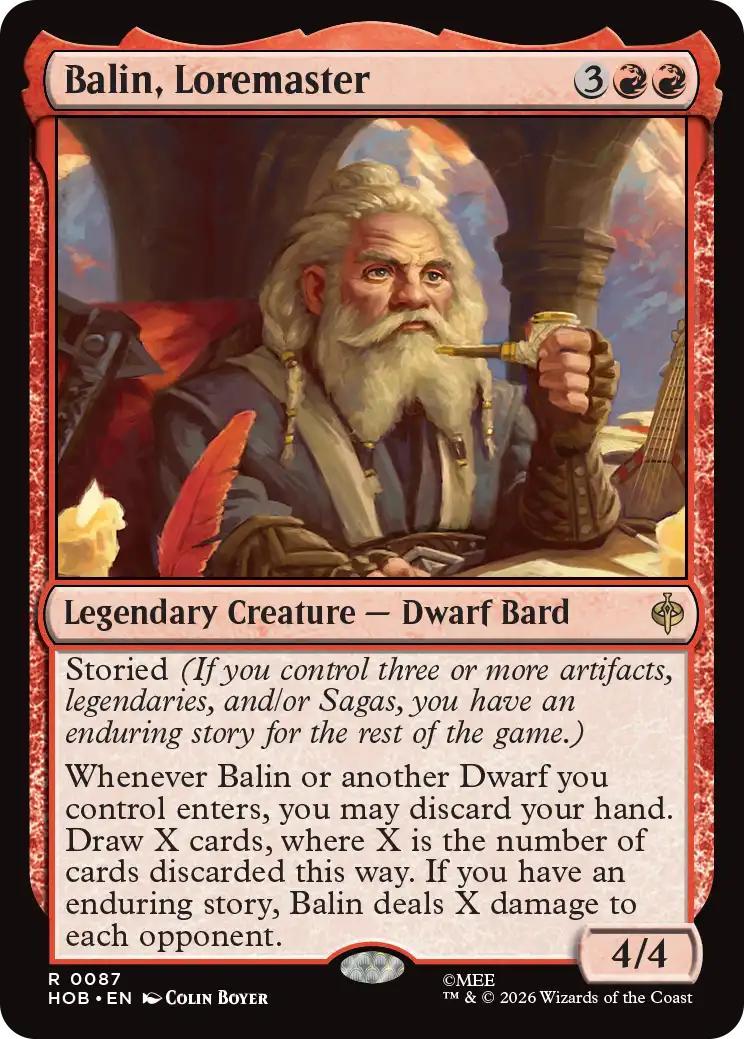 Balin, Loremaster [87] [The Hobbit] [Non-Foil]
