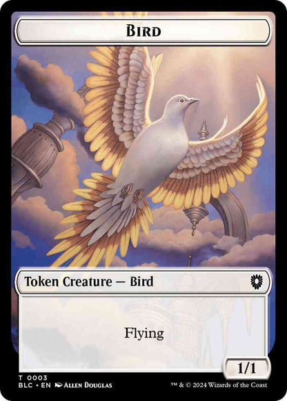 Bird Token (03) // Storm Crow Token (18) [Bloomburrow: Commander: Tokens] [Non-Foil]