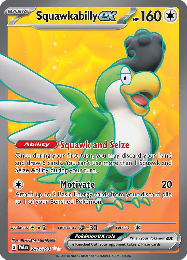 Squawkabilly ex - 247/193 - Ultra Rare [sv02-247] [Ultra]