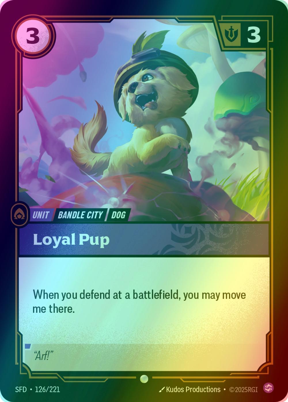Loyal Pup - 126/221 [Spiritforged] [Foil]