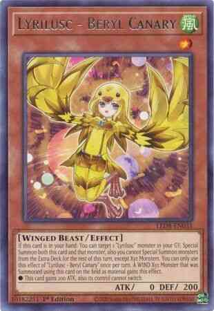 Lyrilusc - Beryl Canary - LED8-EN035 - Rare - 1st Edition