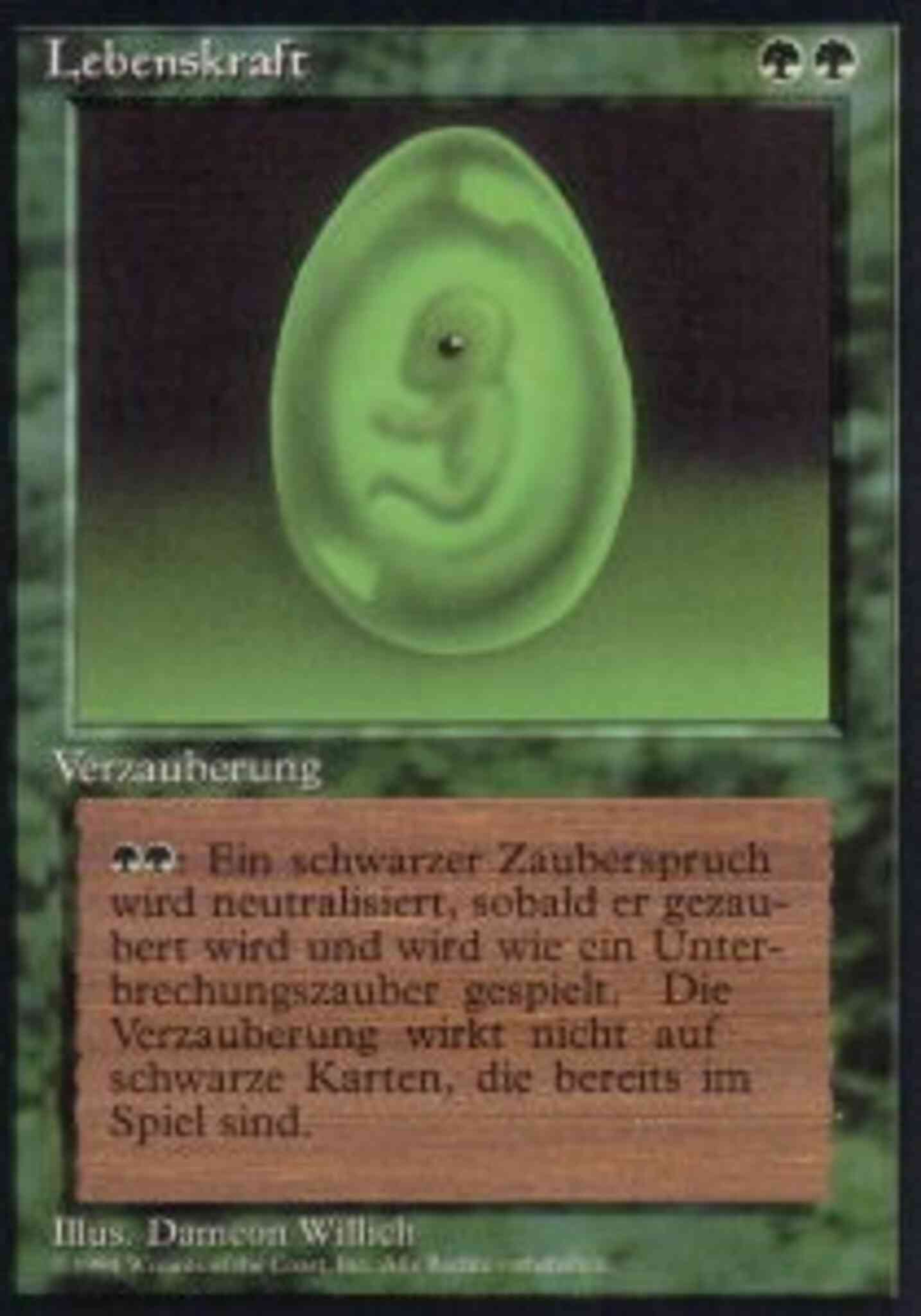 Lifeforce - German [207] [Foreign Black Border: German] [Non-Foil]
